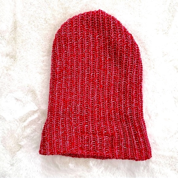 Lululemon RARE Lululemon x Love Your Melon Beanie Color Red and White - Picture 7 of 9